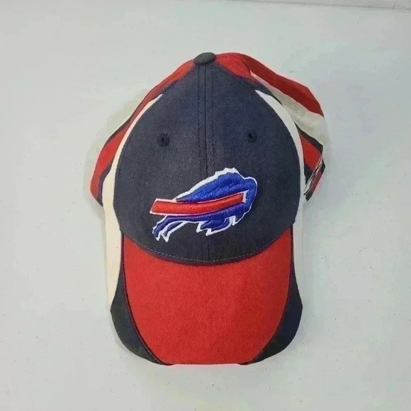 Reebok Other - Reebok NFL Buffalo Bills Fitted One Sz Stretch Hat Y2K Vintage